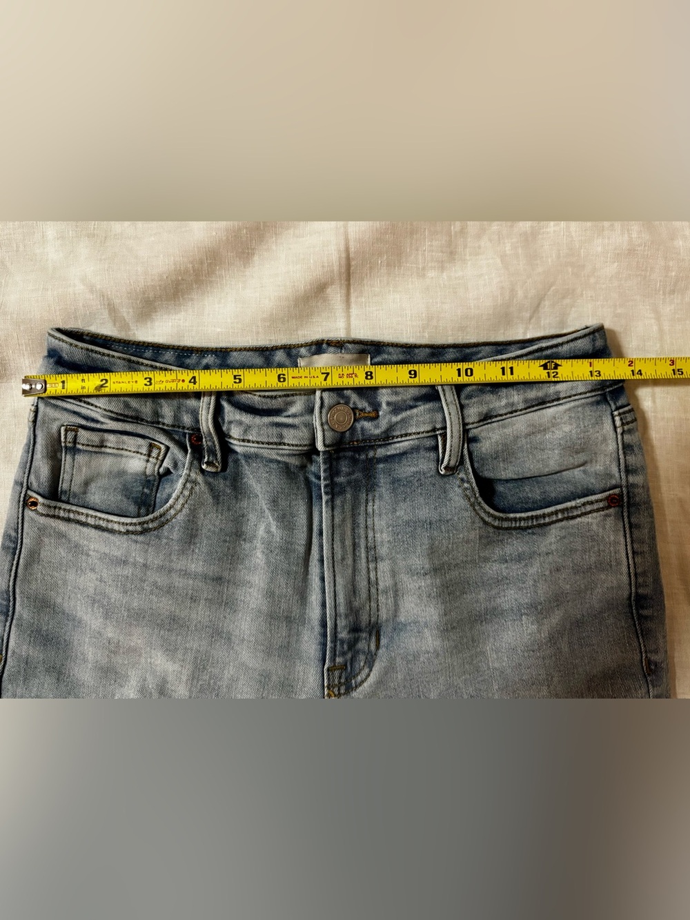 PacSun Curve Straight Light Wash Jeans Women’s Size 27 - Picture 8 of 11